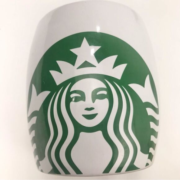 Starbucks 2012 White Green Mermaid Logo 14oz. Collectible Classic Mug - Picture 3 of 9